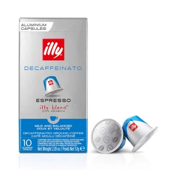 Illy Espresso Decaffeinato Nespresso kompatibilis kávékapszula (10db)