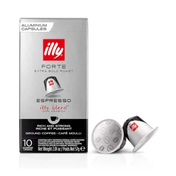 Illy Espresso Forte Nespresso kompatibilis kávékapszula (10db)