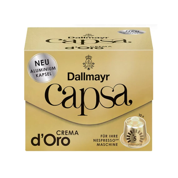 Dallmayr Crema d'Oro Nespresso kompatibilis kávékapszula (10db)