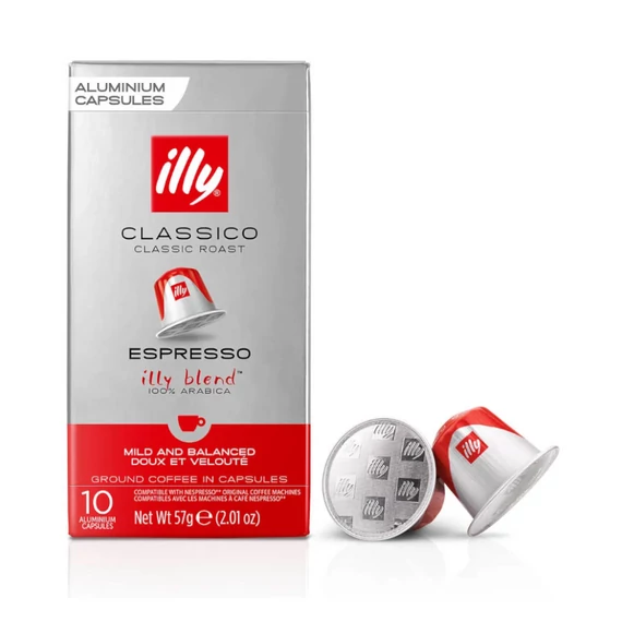 Illy Espresso Classico Nespresso kompatibilis kávékapszula (10db)
