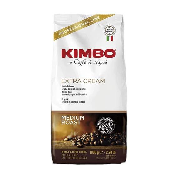 Kimbo Extra Cream szemes kávé 1kg