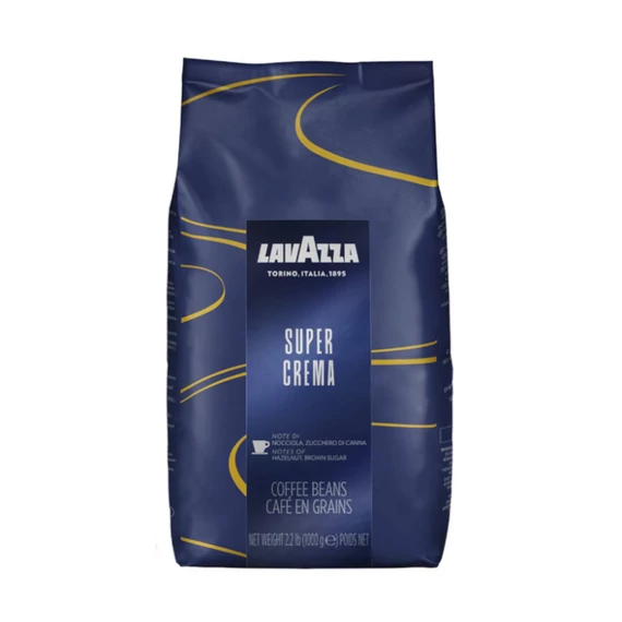 Lavazza Super Crema szemes kávé 1kg