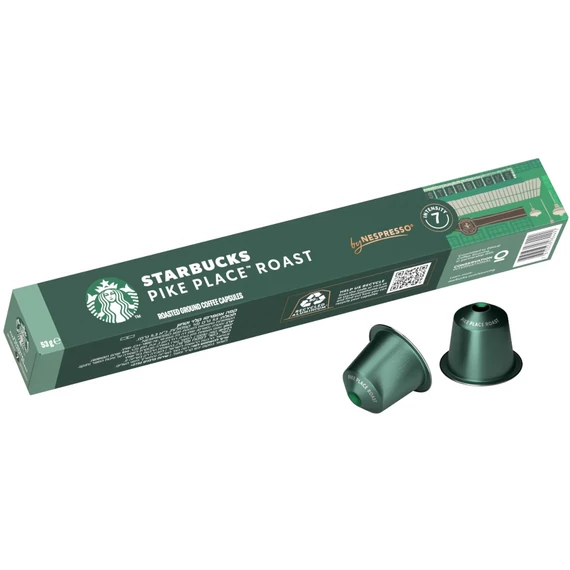 Starbucks Pike Place Roast Nespresso kompatibilis kávékapszula (10db)